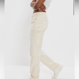 American Eagle High-Rise Straight Stretch (Carpenter Cargo) Size 8